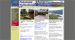 Desktop Screenshot of fiskebekk.no